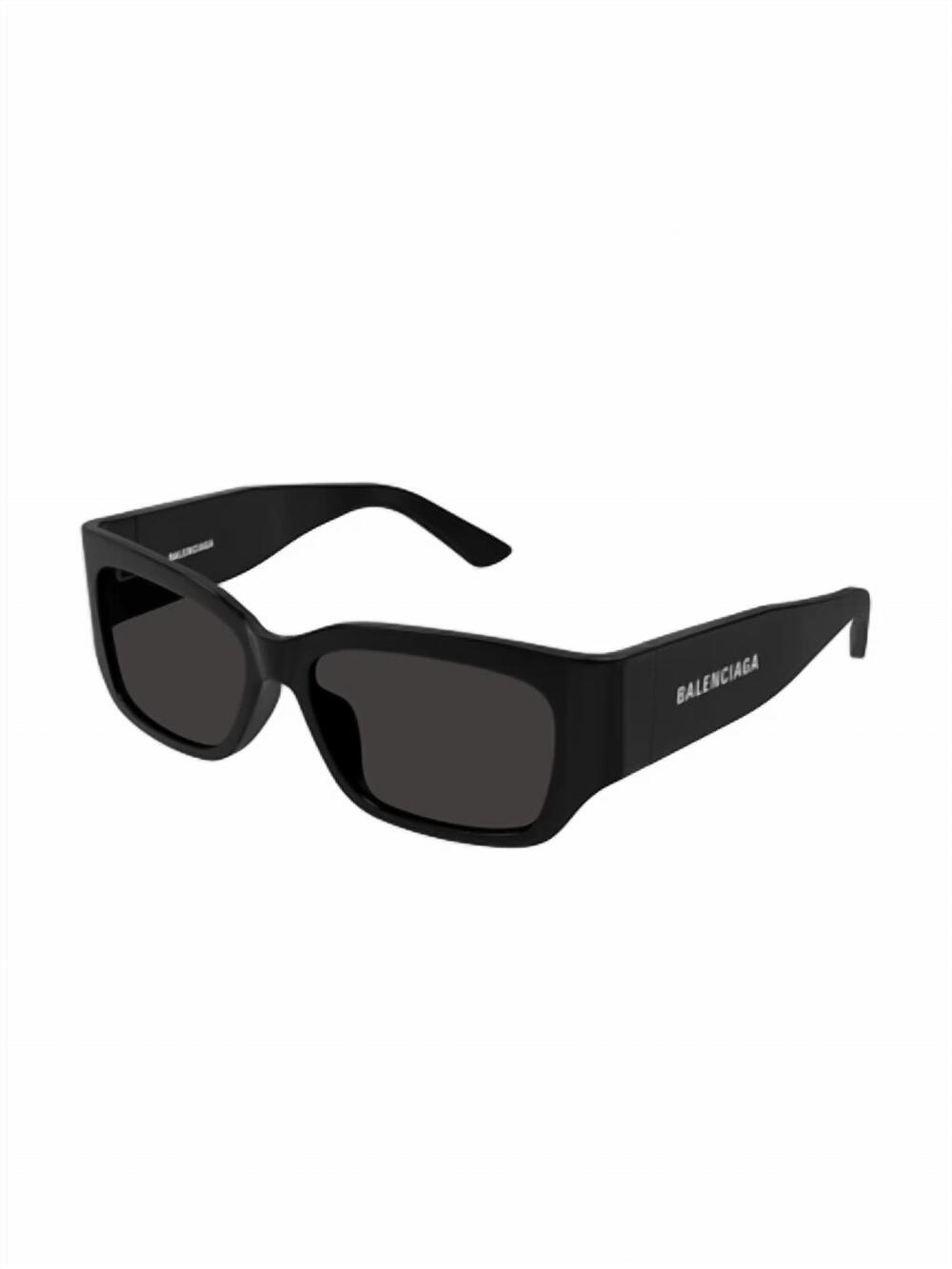 NEW BALENCIAGA unisex - bb0331sk 001 sunglasses in black/grey